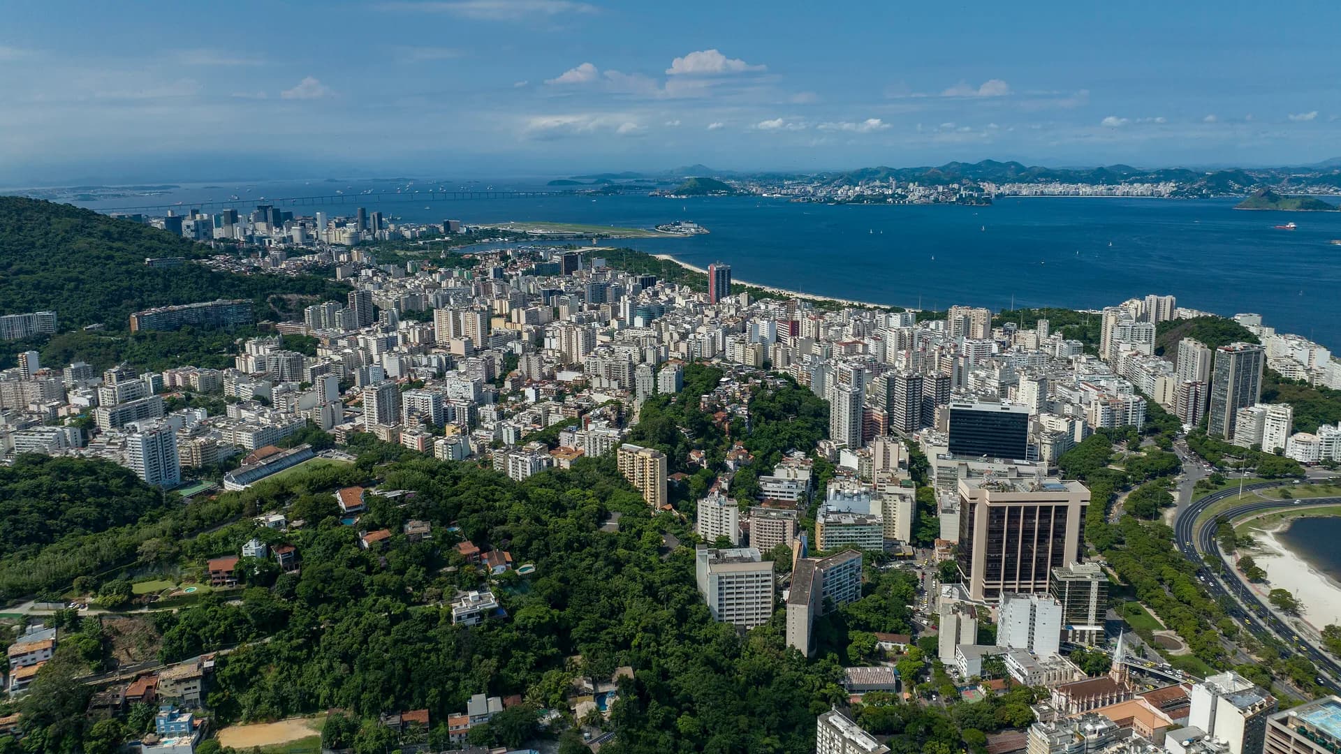 Aterro do Flamengo — parque e orla entre o Centro e Botafogo, acessível do Galeão